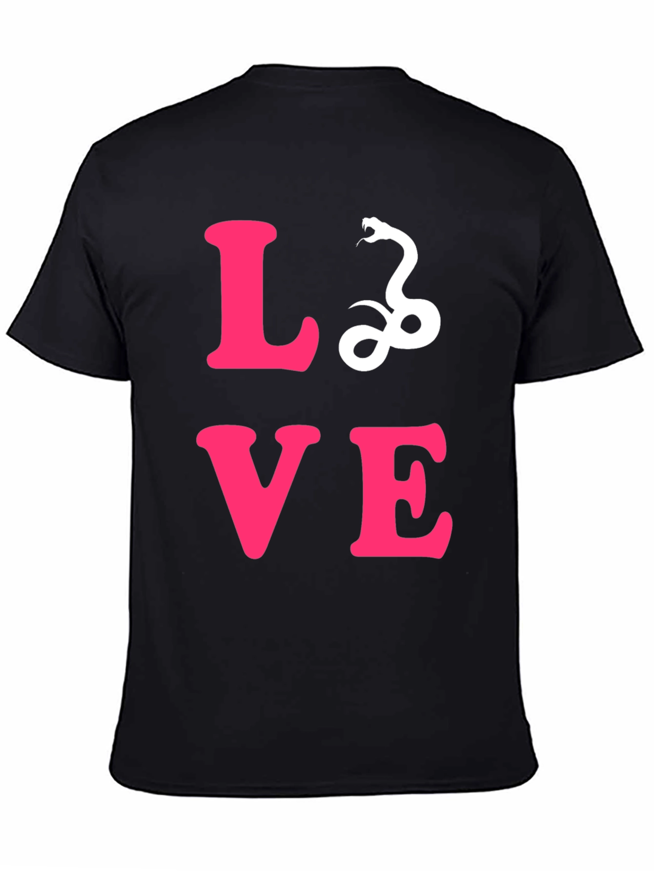 Love Snake Graphic Tee - Stylish Unisex T-Shirt