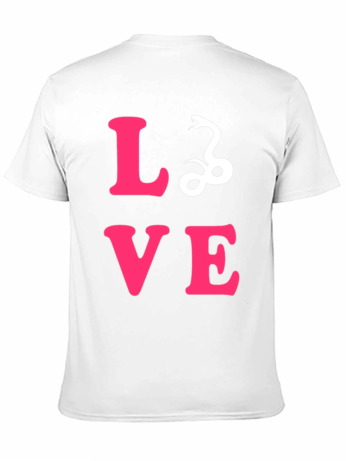 Love Snake Graphic Tee - Stylish Unisex T-Shirt