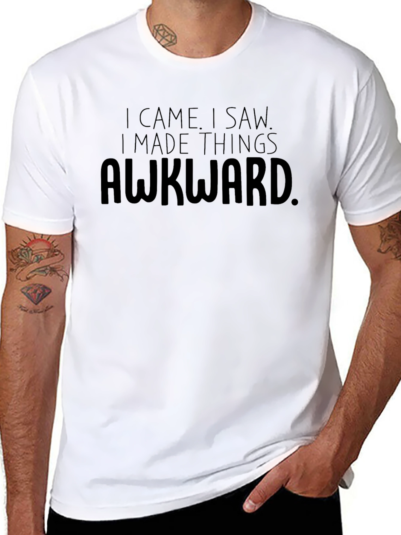 Awkward Humor T-Shirt | Soft Cotton Tee
