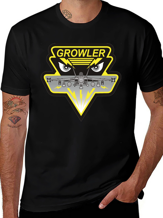Growler Aircraft Graphic Tee - Bold Design Comfortable Fit