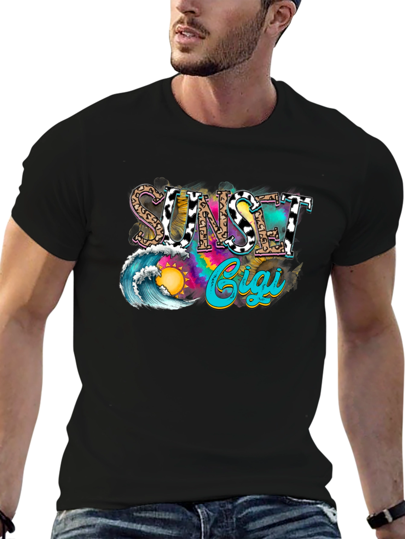 Sunset Gigi Graphic Tee