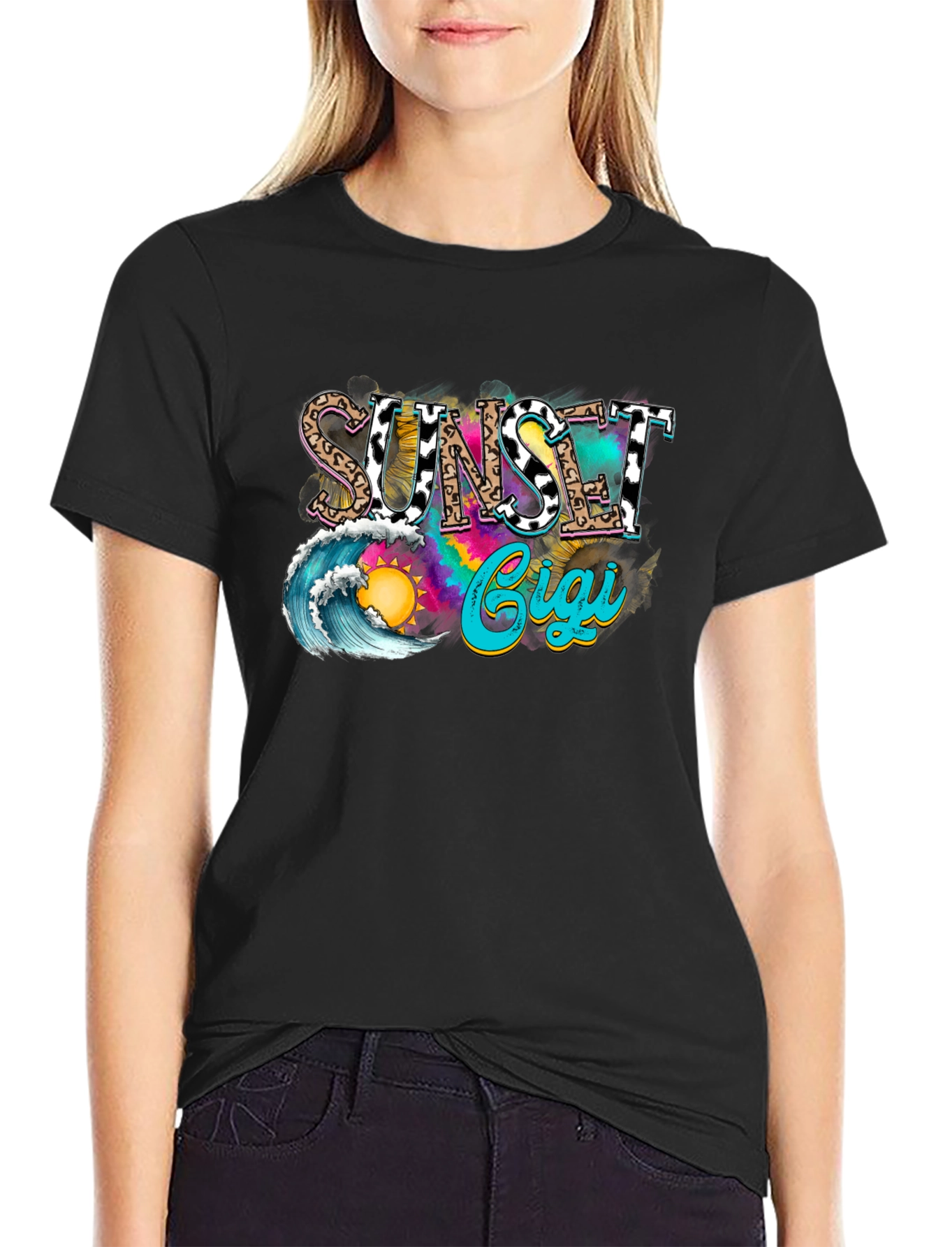 Sunset Gigi Graphic Tee