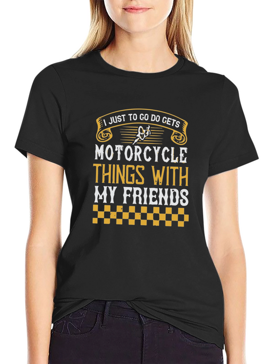 Motorcycle Friends T-Shirt - Ride Together