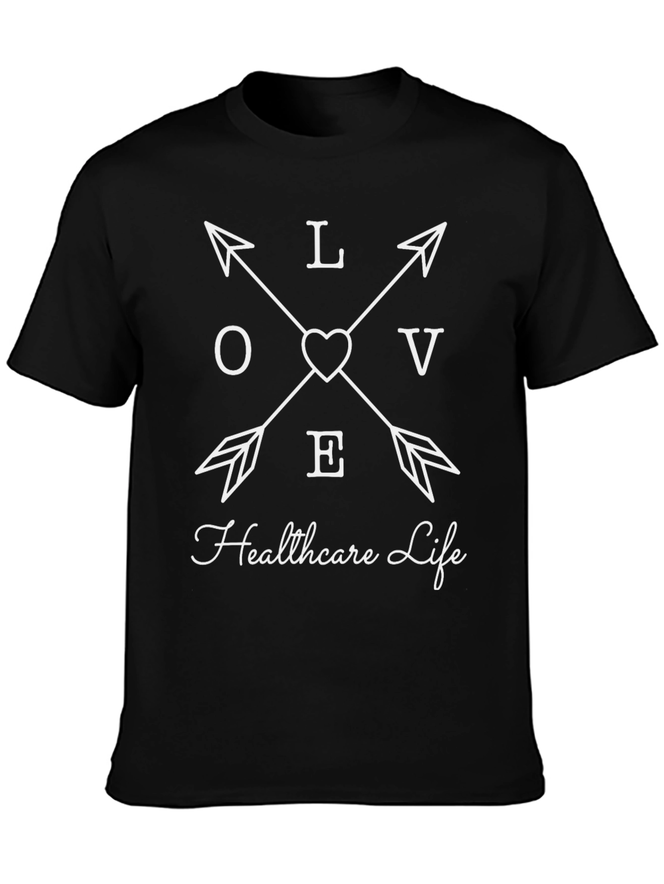 Healthcare Life LOVE Arrow T-Shirt