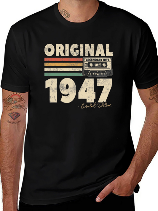 Original 1947 Limited Edition Cassette Tape T-Shirt