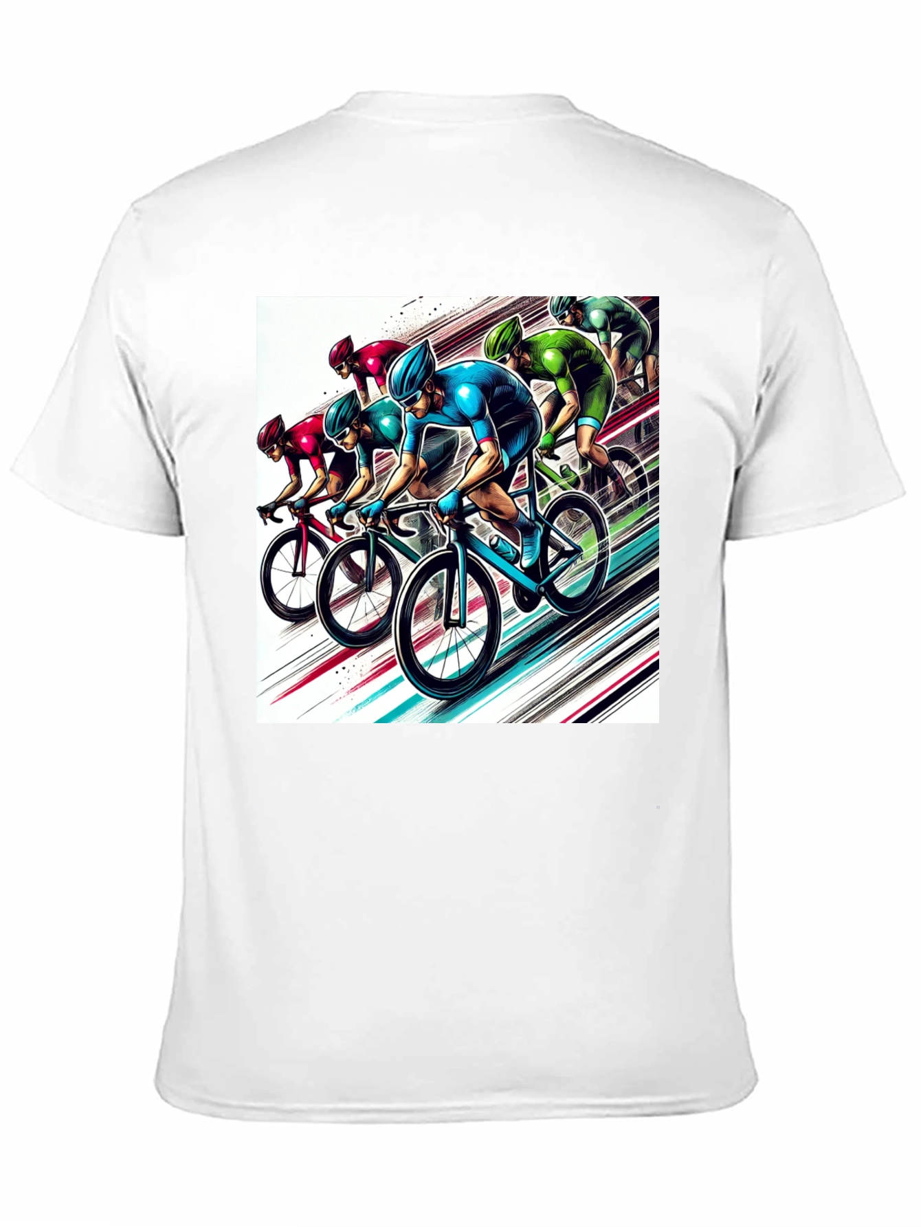 Cycling Team Graphic Tee - Ride in Style!