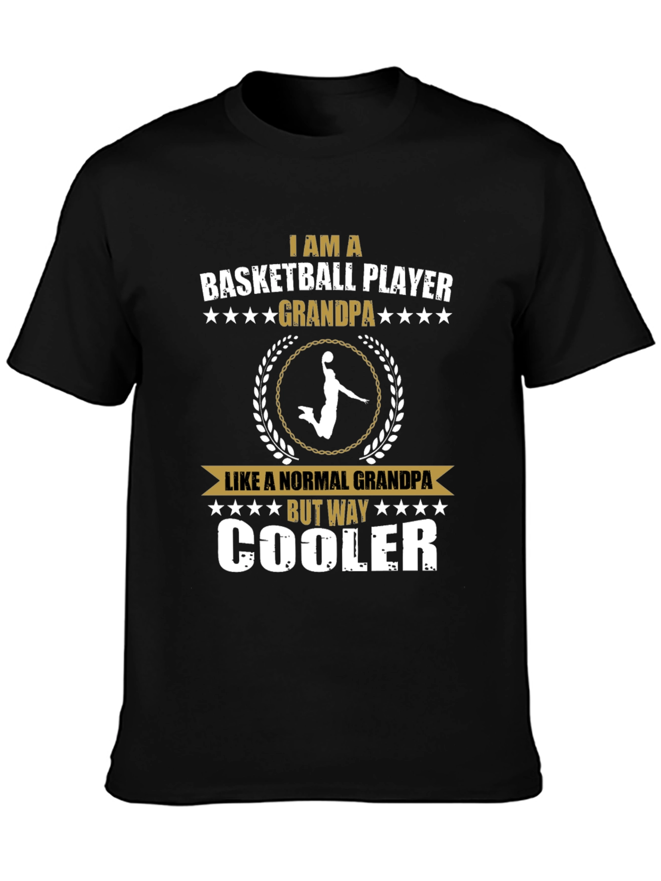 Basketball Player Grandpa T-Shirt