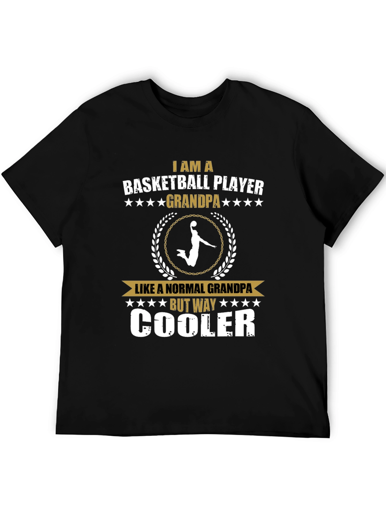 Basketball Player Grandpa T-Shirt