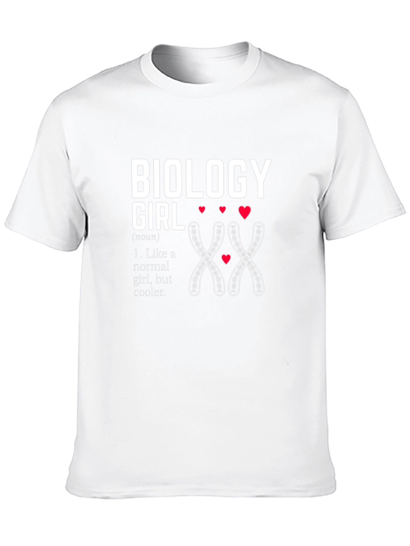 Biology Girl Tee - Science Lover Apparel