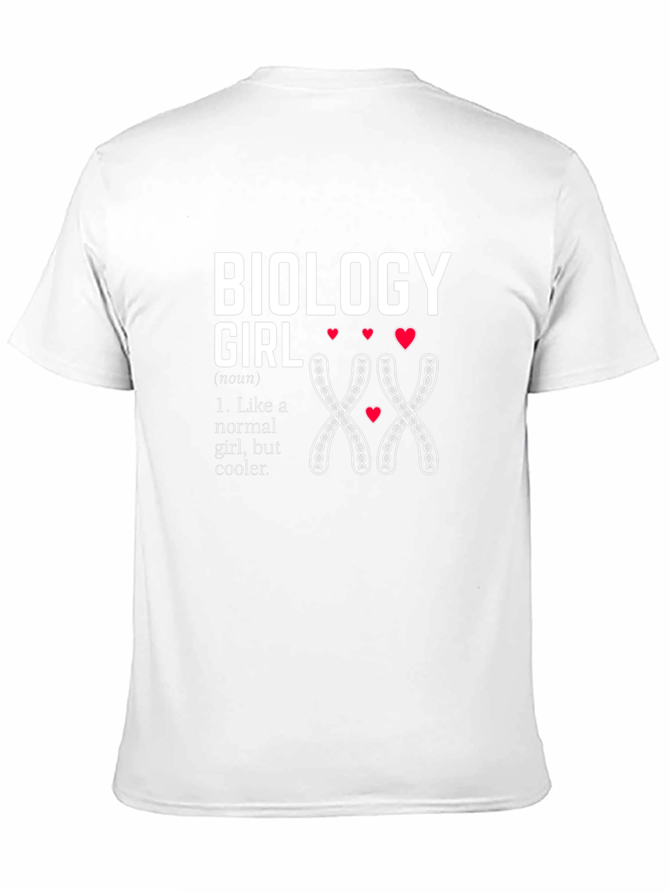 Biology Girl Tee - Science Lover Apparel