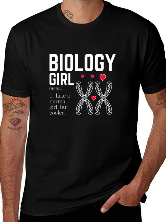 Biology Girl Tee - Science Lover Apparel