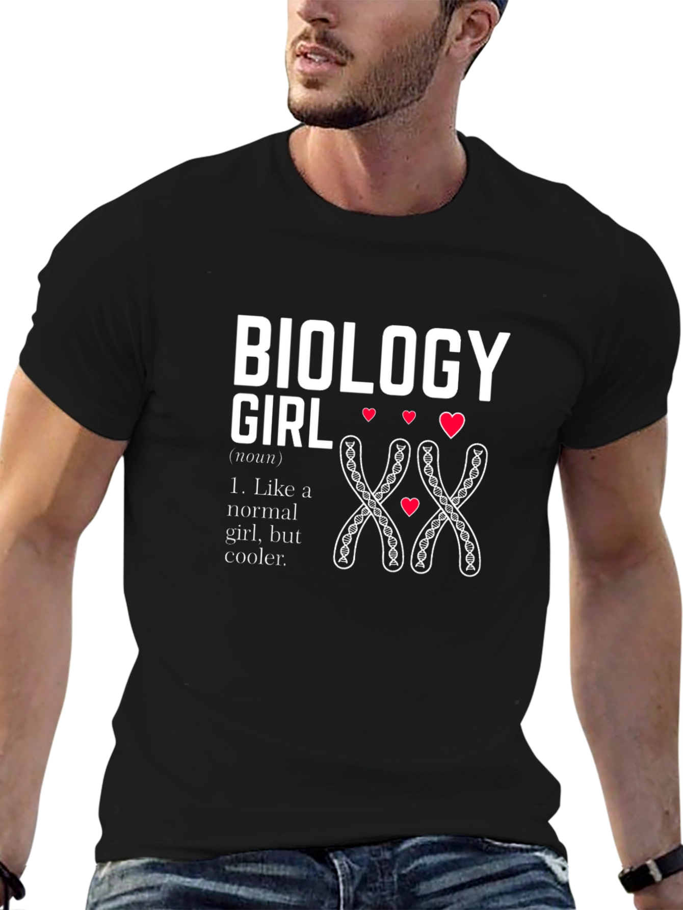 Biology Girl Tee - Science Lover Apparel