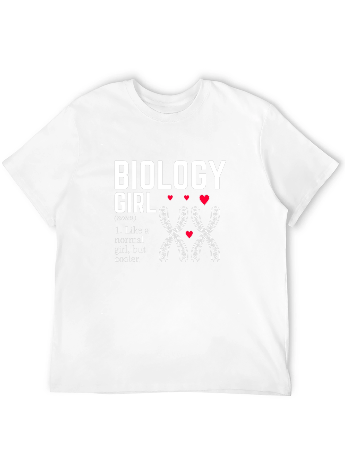 Biology Girl Tee - Science Lover Apparel