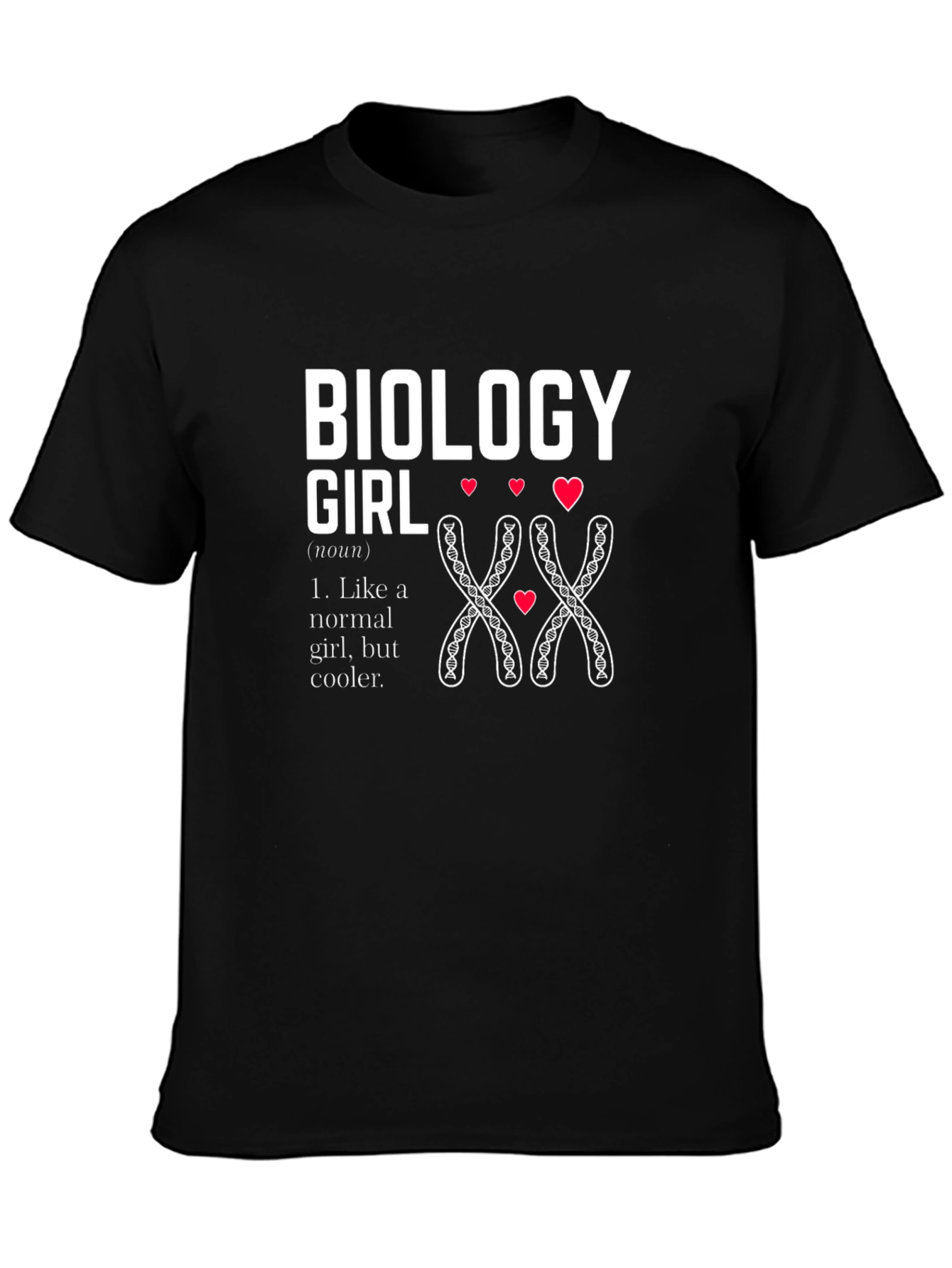 Biology Girl Tee - Science Lover Apparel