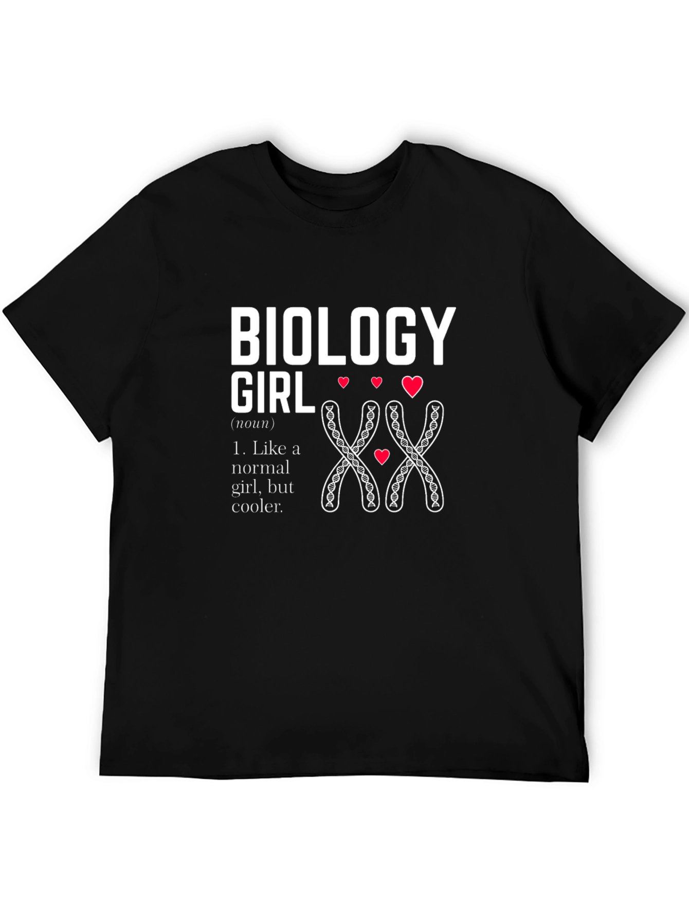 Biology Girl Tee - Science Lover Apparel