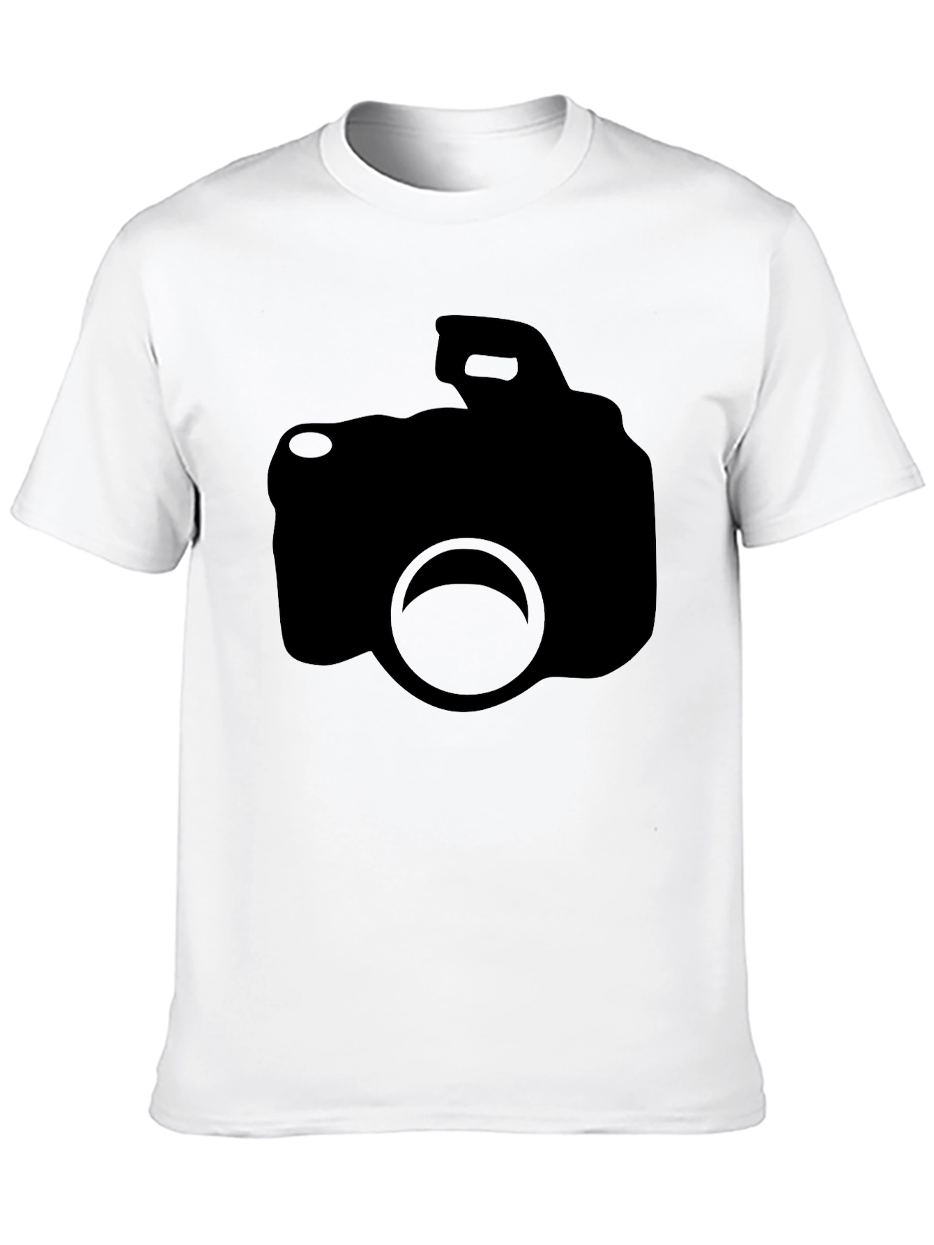 Camera Graphic Black T-Shirt