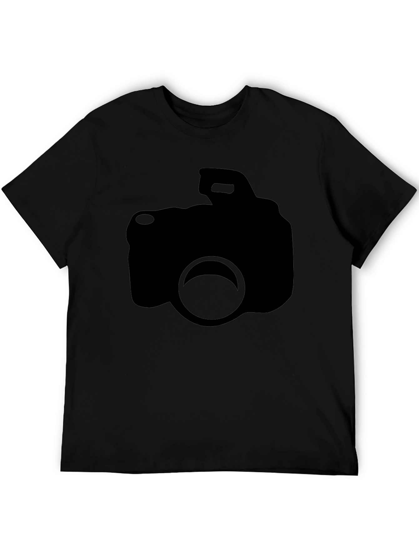 Camera Graphic Black T-Shirt