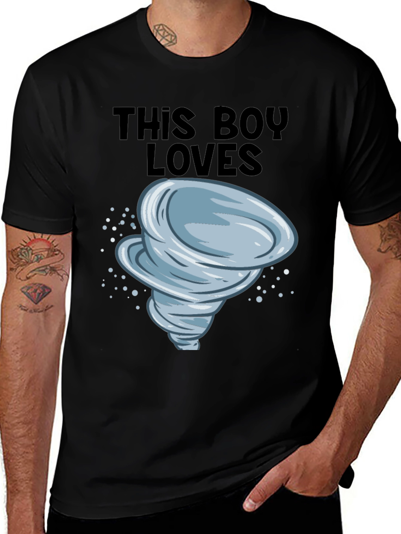 Tornado Enthusiast Mens Graphic Tee