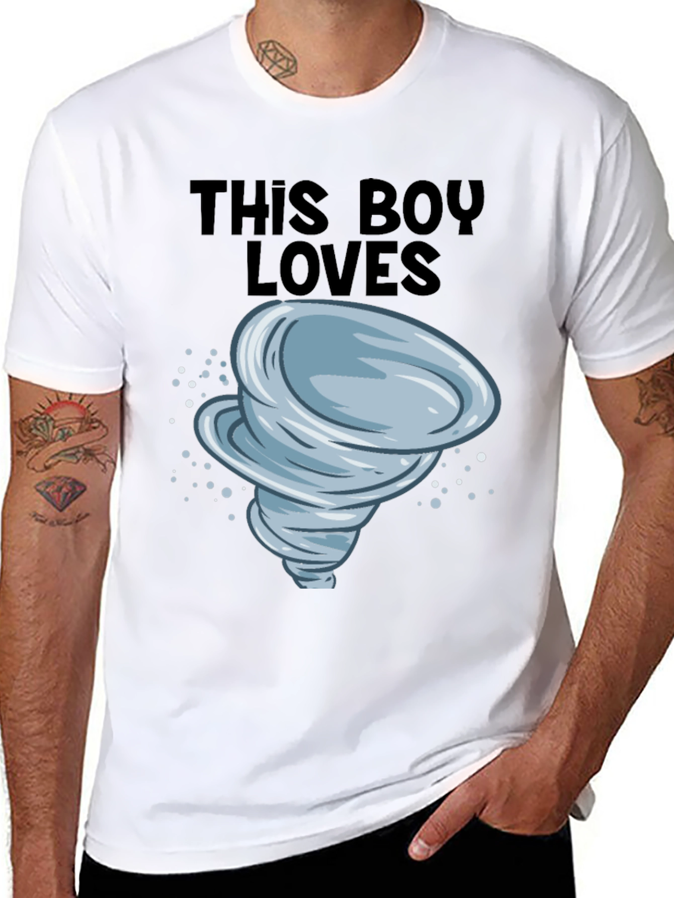 Tornado Enthusiast Mens Graphic Tee
