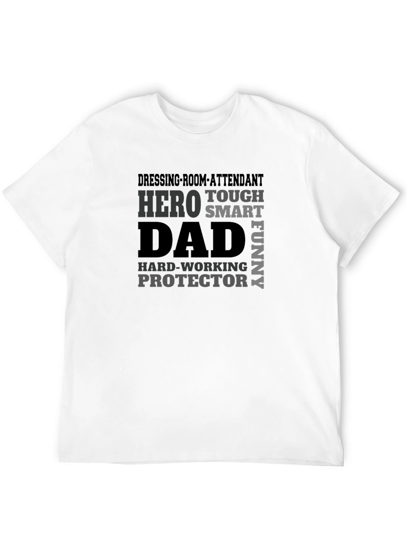 Hero Dad T-Shirt - Black Graphic Tee