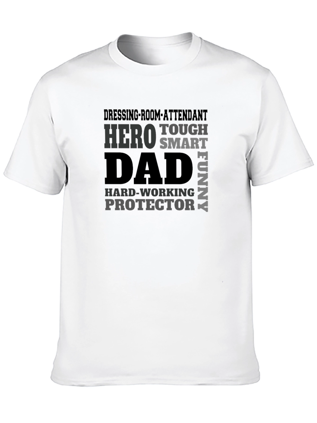 Hero Dad T-Shirt - Black Graphic Tee
