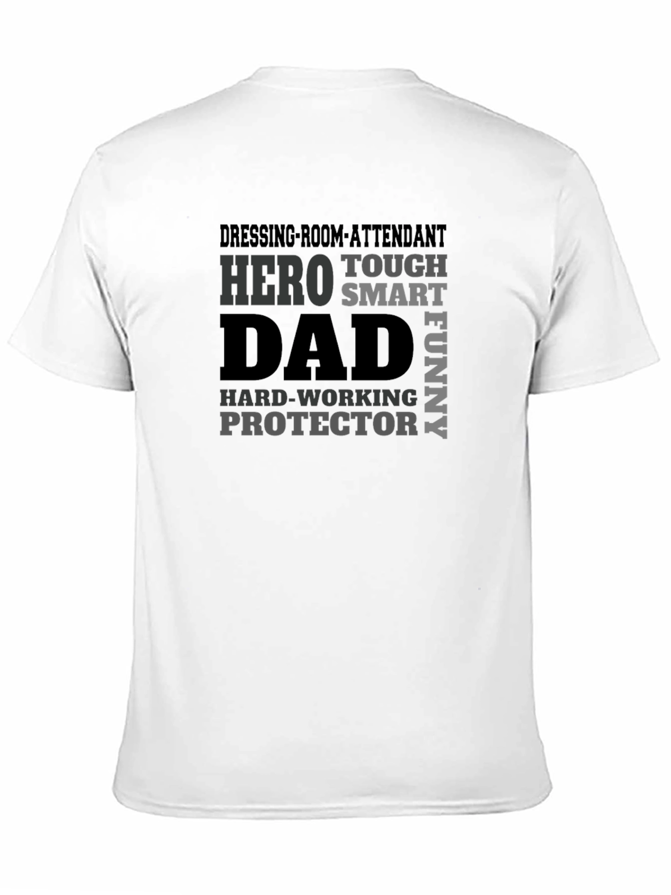 Hero Dad T-Shirt - Black Graphic Tee