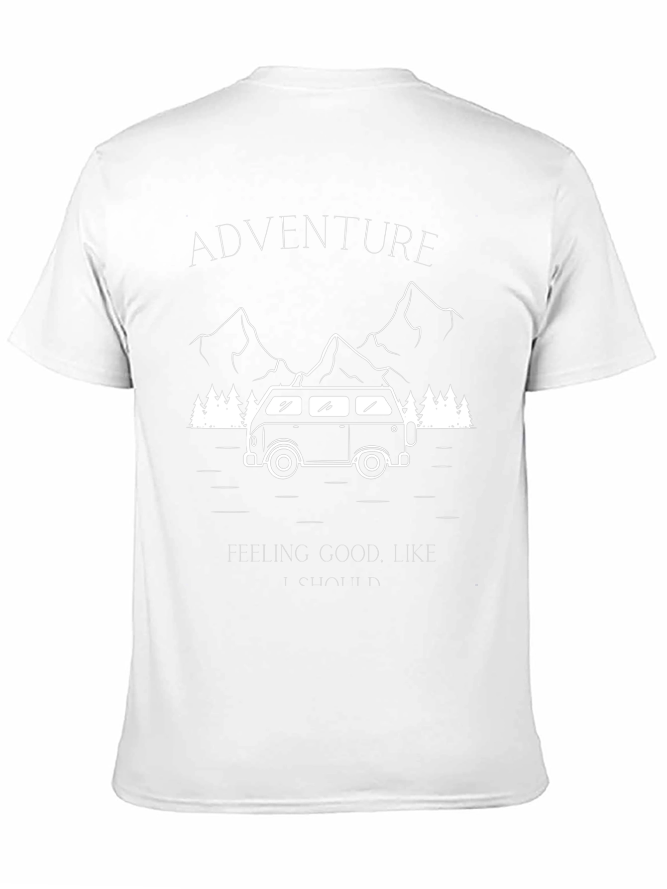Adventure Van Graphic T-Shirt - Black