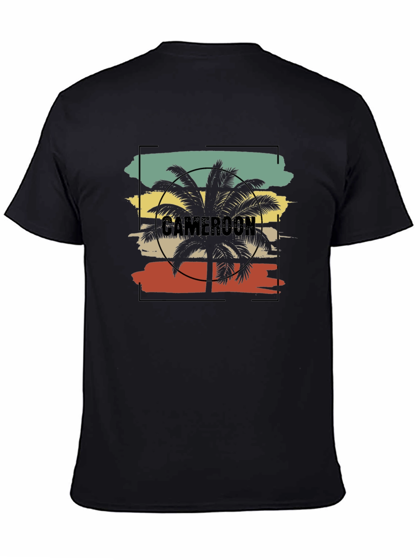Cameroon Palm Tree T-Shirt - Tropical Vacation Tee