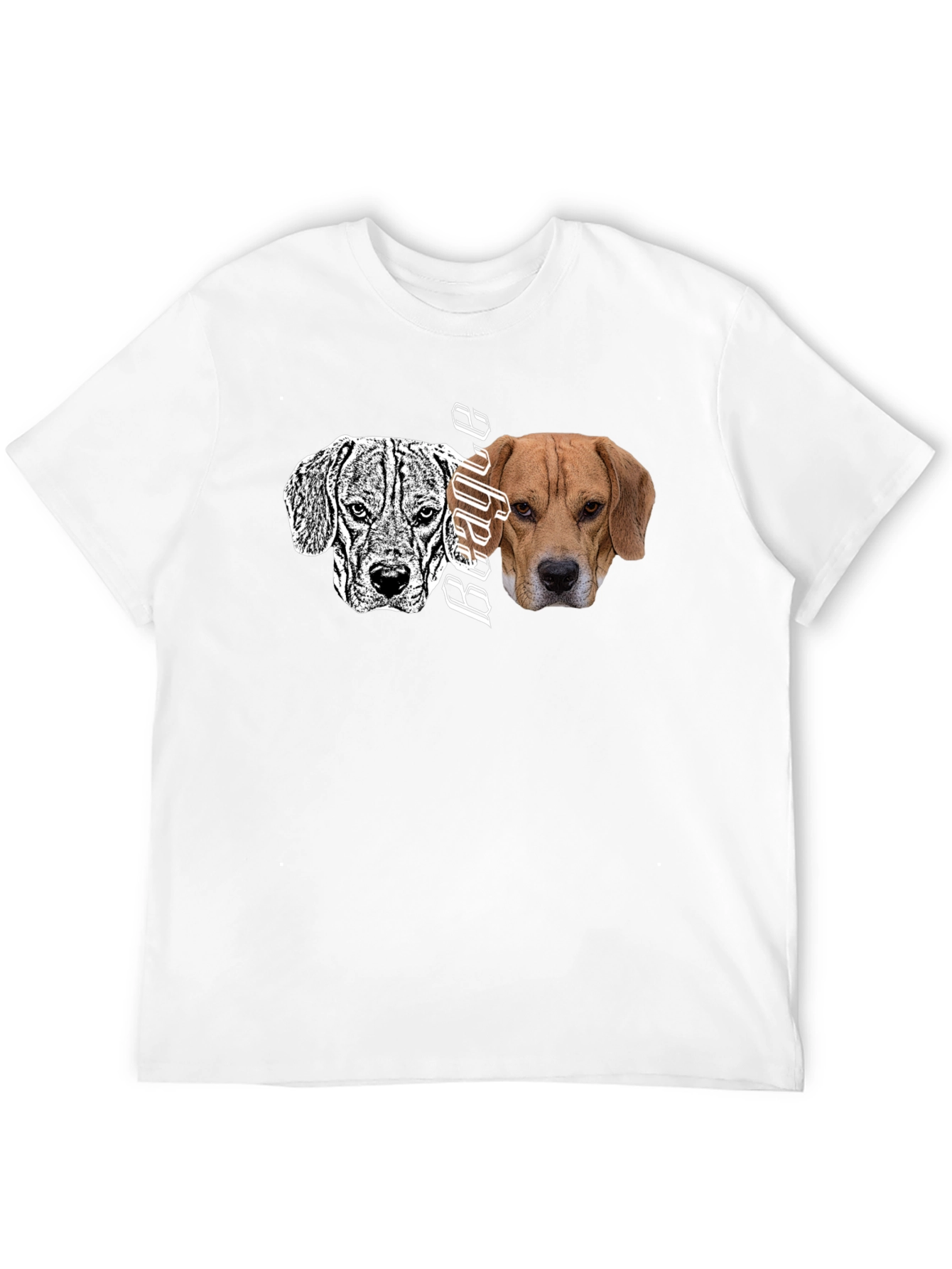 Beagle Dog Graphic Print T-Shirt