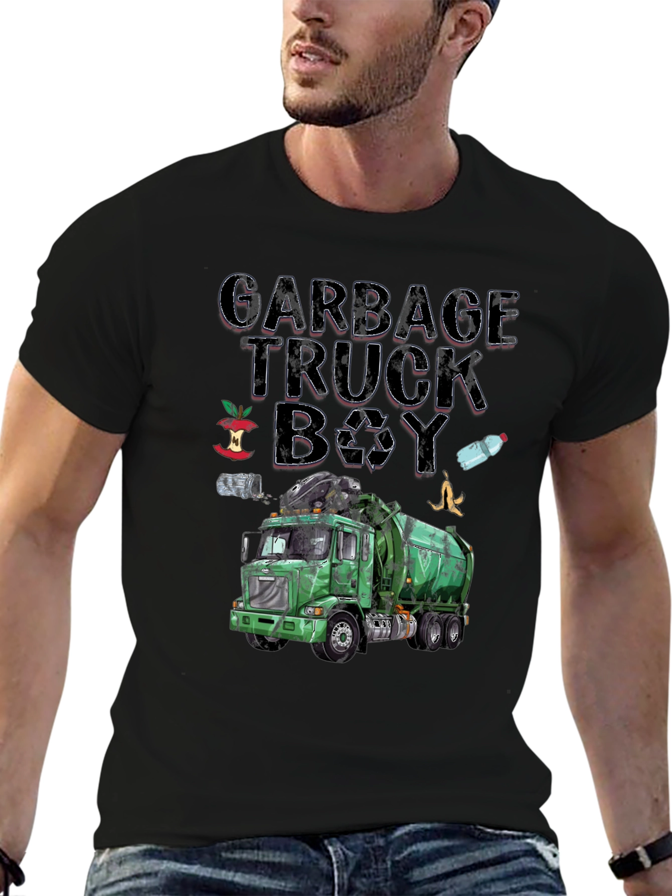 Garbage Truck Boy T-Shirt