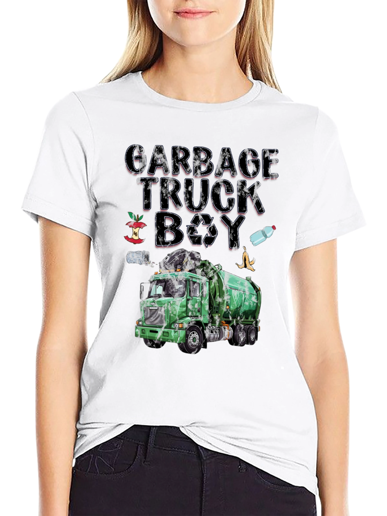 Garbage Truck Boy T-Shirt