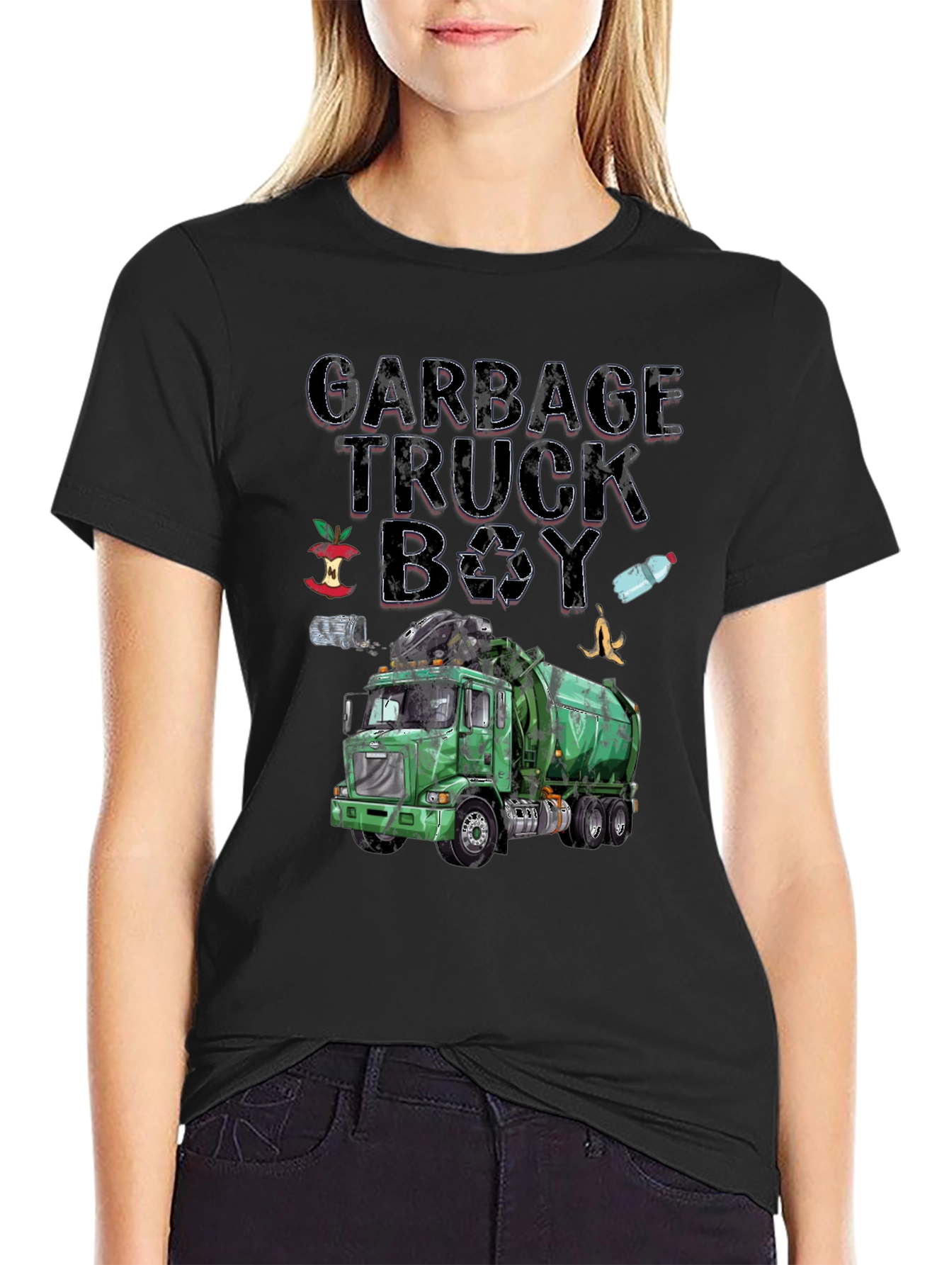 Garbage Truck Boy T-Shirt