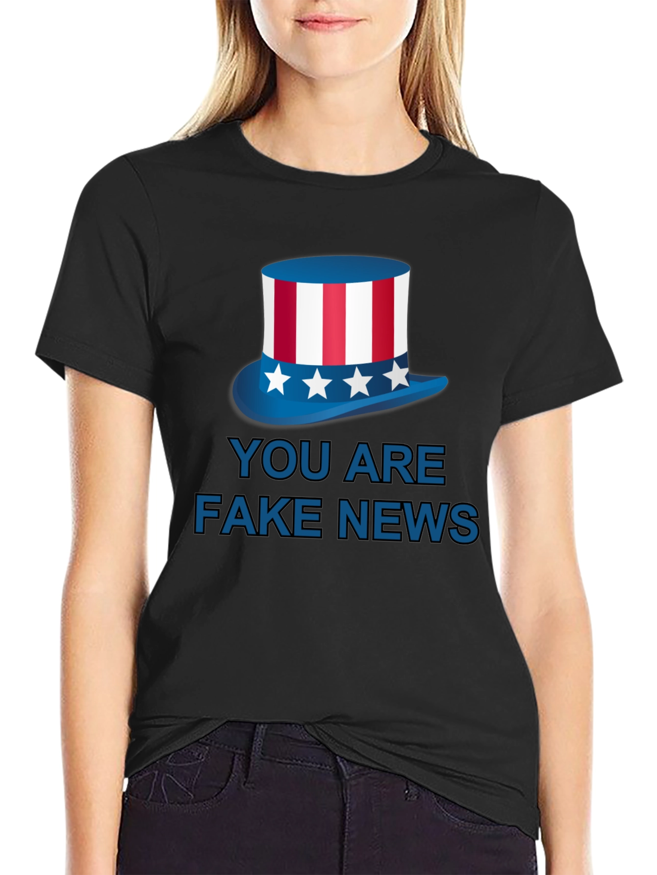 You Are Fake News Graphic T-Shirt