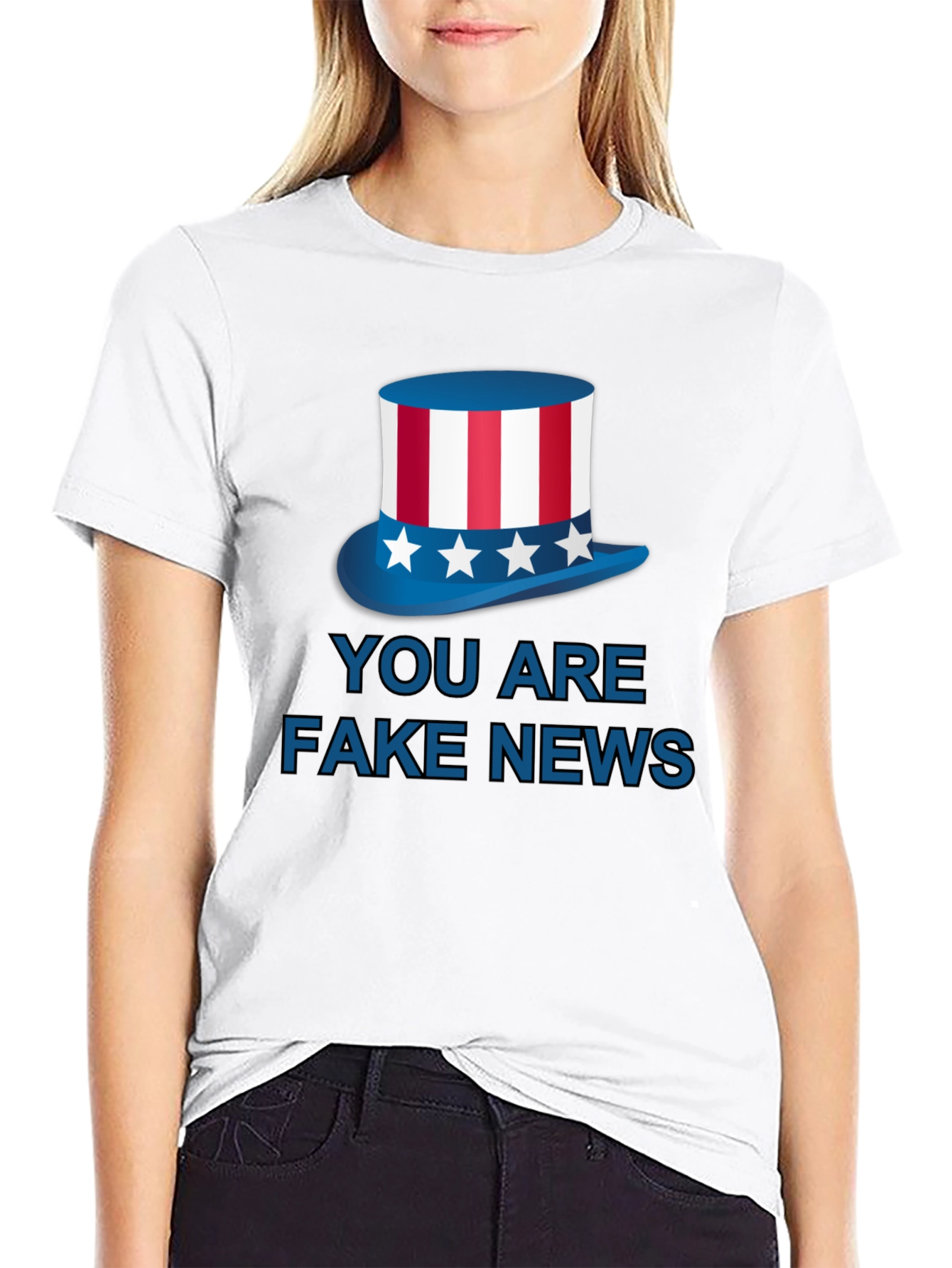 You Are Fake News Graphic T-Shirt