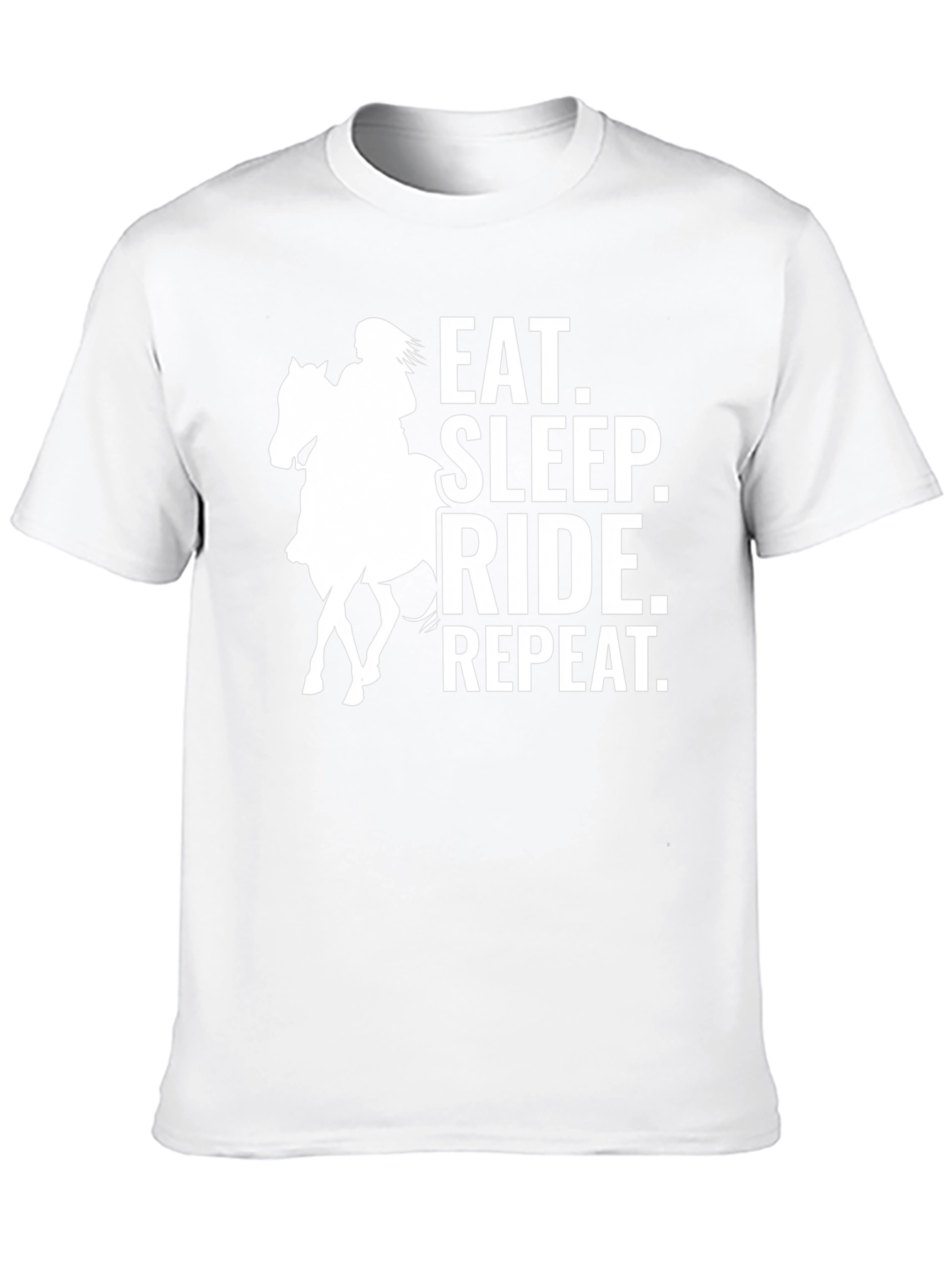 Eat Sleep Ride Repeat Graphic T-Shirt