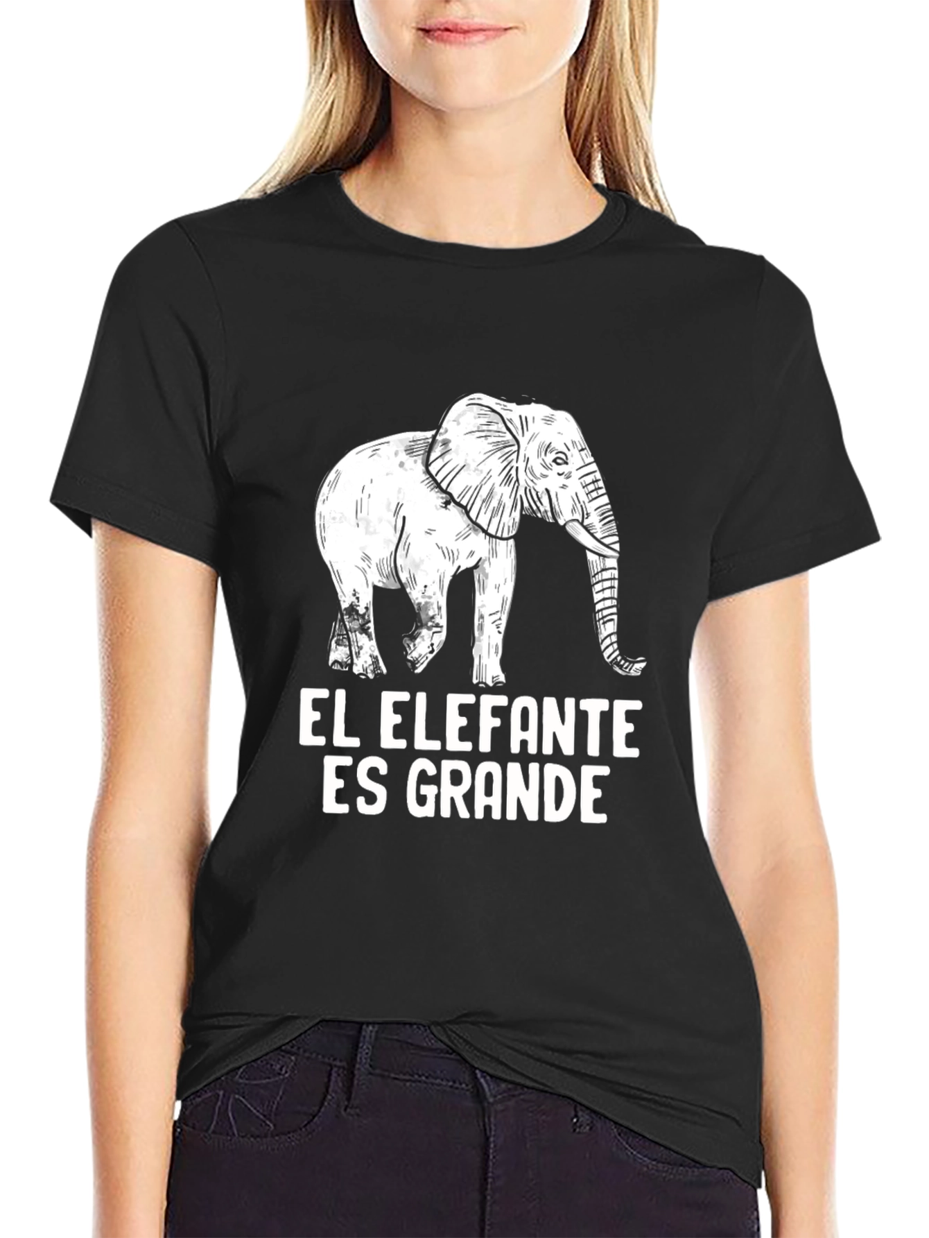 Elephant Graphic Tee - El Elefante Es Grande