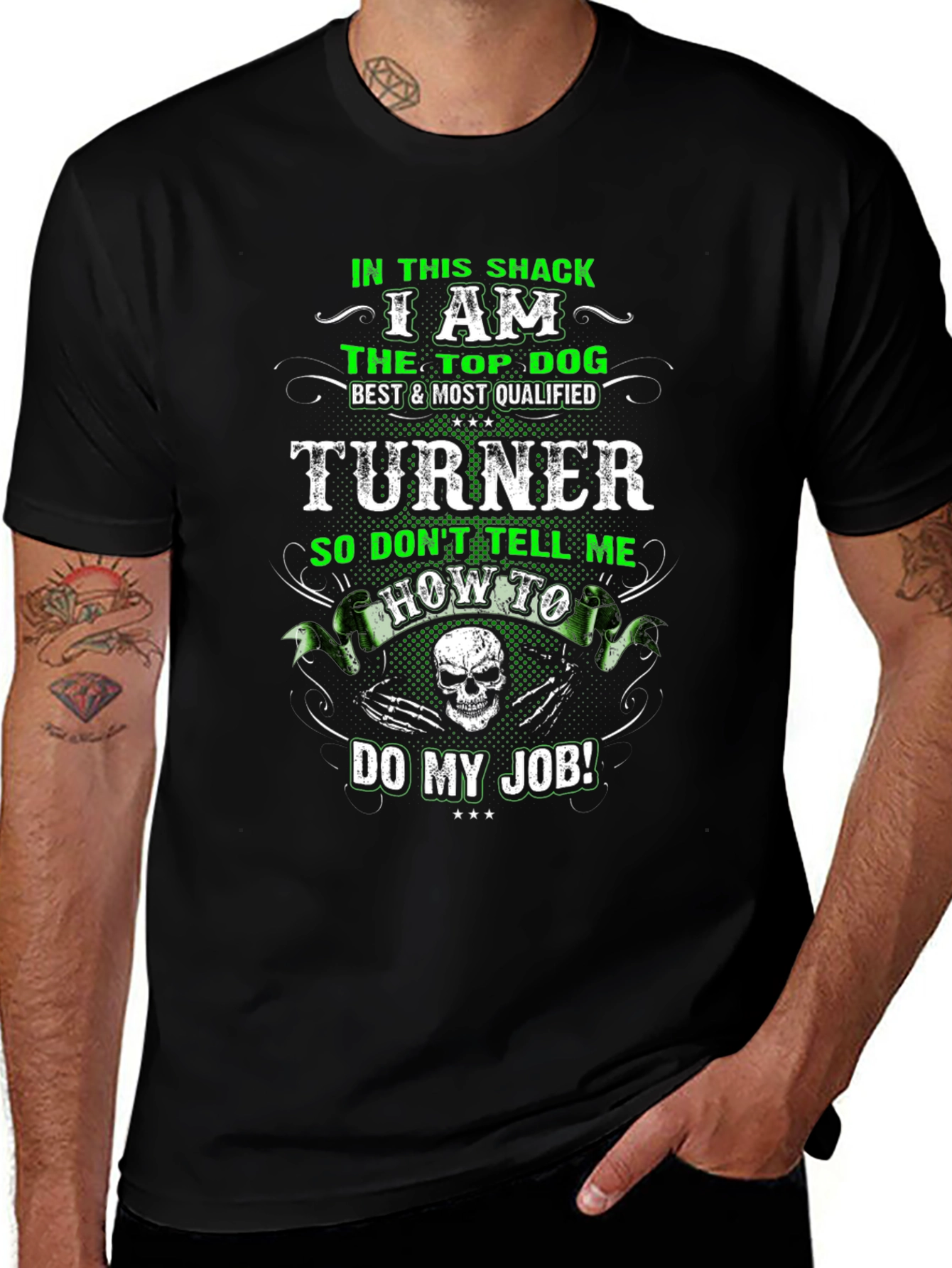 In This Shack I Am Turner Graphic Tee