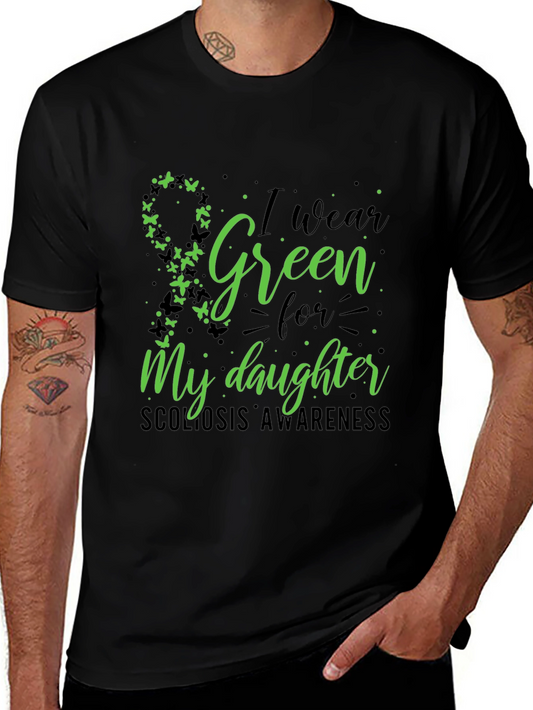 Green Scoliosis Awareness T-Shirt