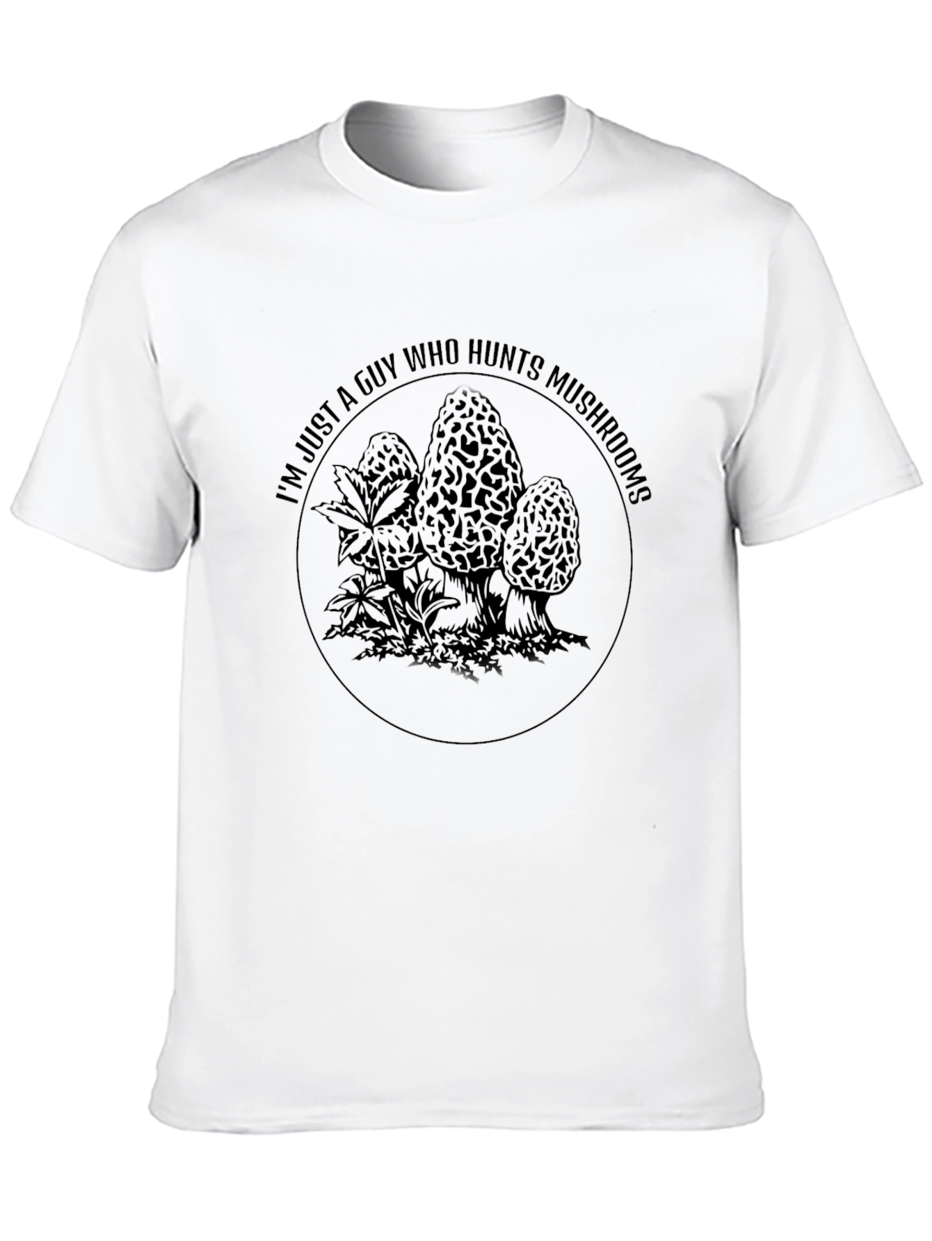 Mushroom Hunter Graphic T-Shirt