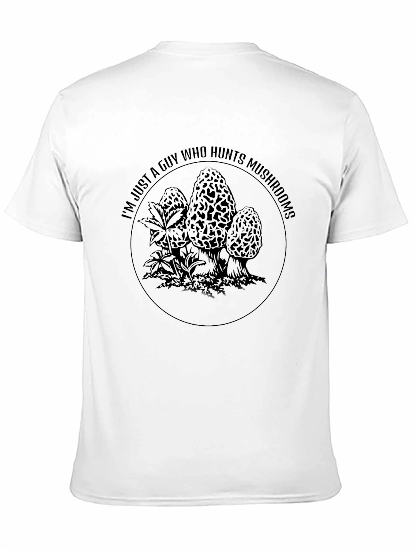 Mushroom Hunter Graphic T-Shirt
