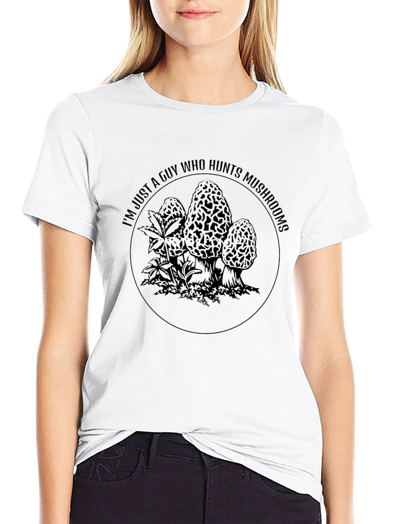 Mushroom Hunter Graphic T-Shirt