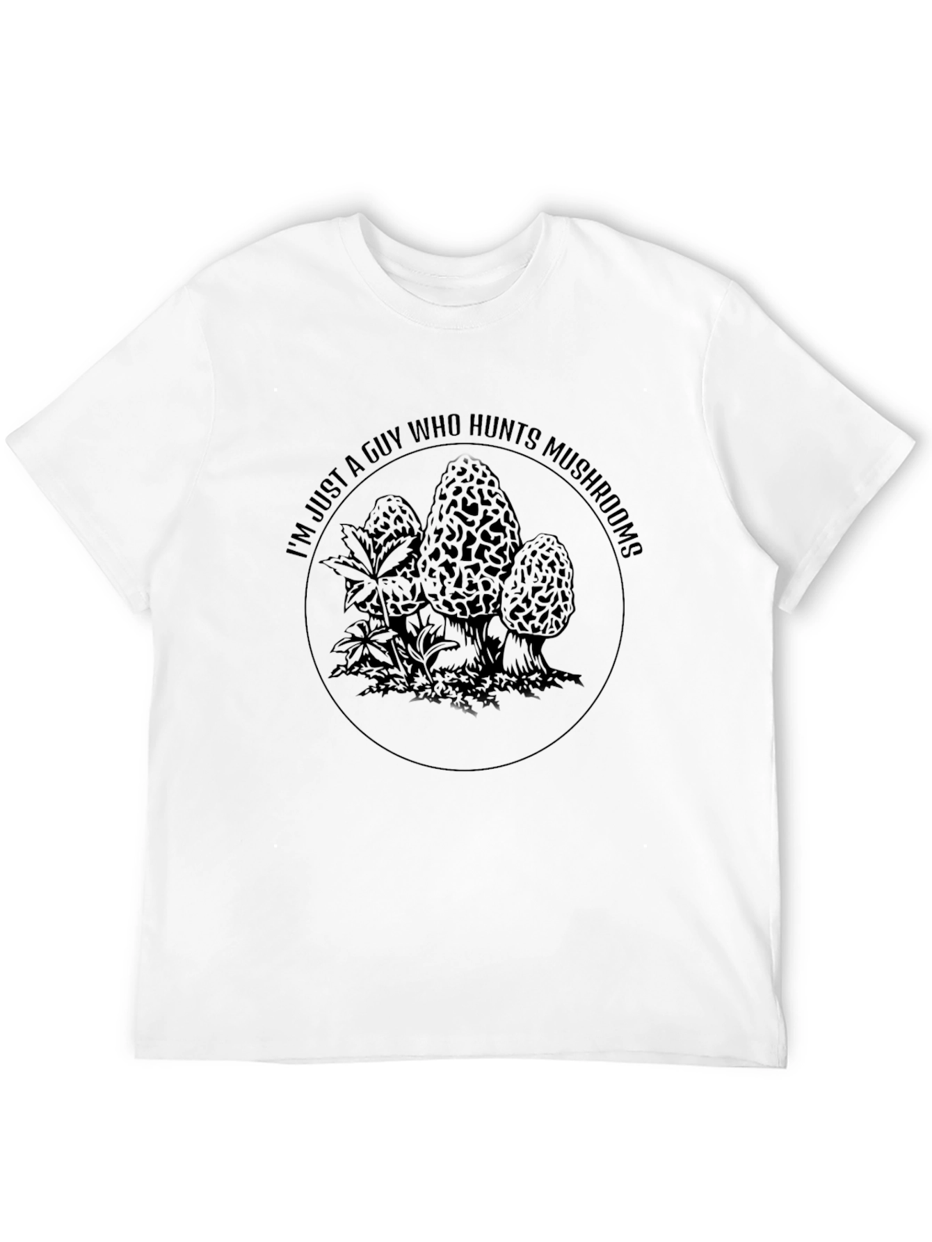 Mushroom Hunter Graphic T-Shirt