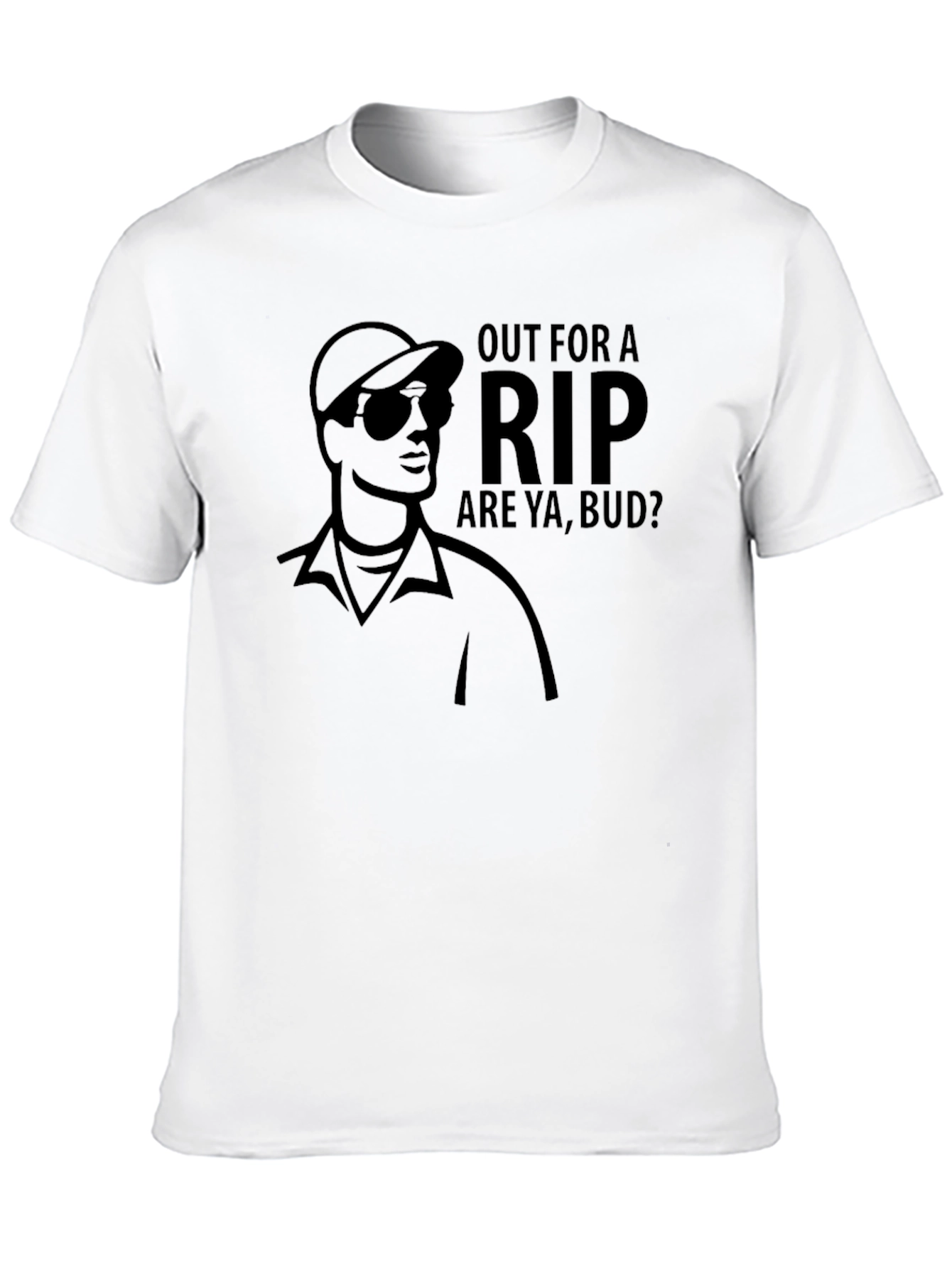 Out for a Rip T-Shirt Black Graphic Tee