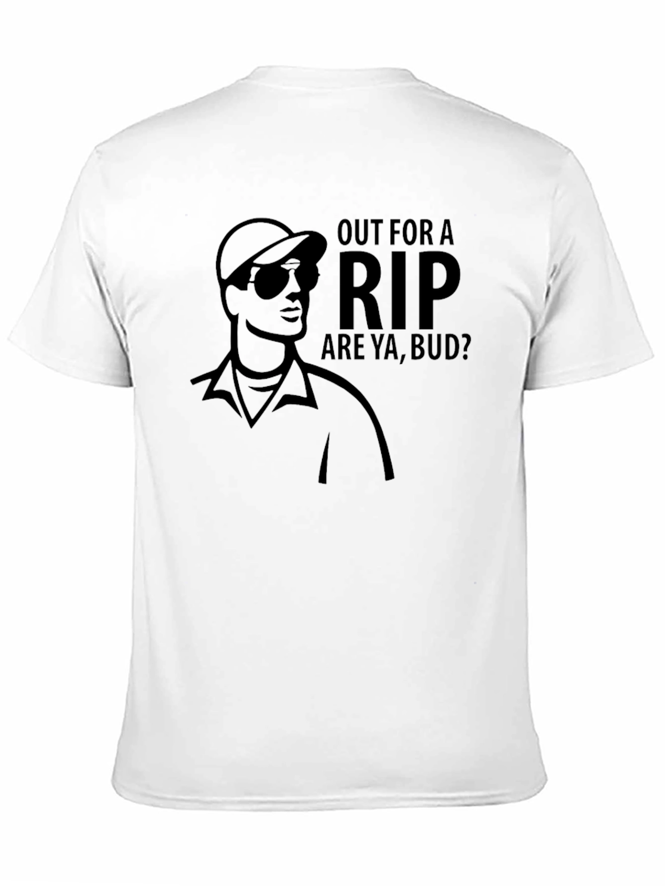 Out for a Rip T-Shirt Black Graphic Tee