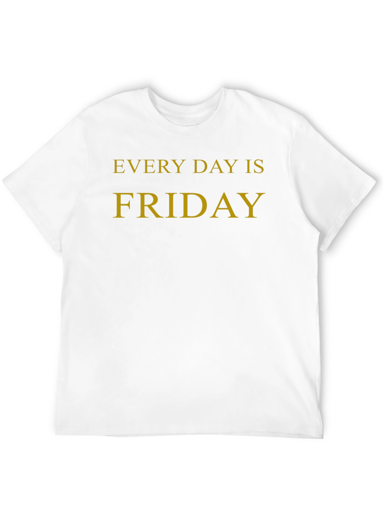 Every Day is Friday Graphic Tee - Black