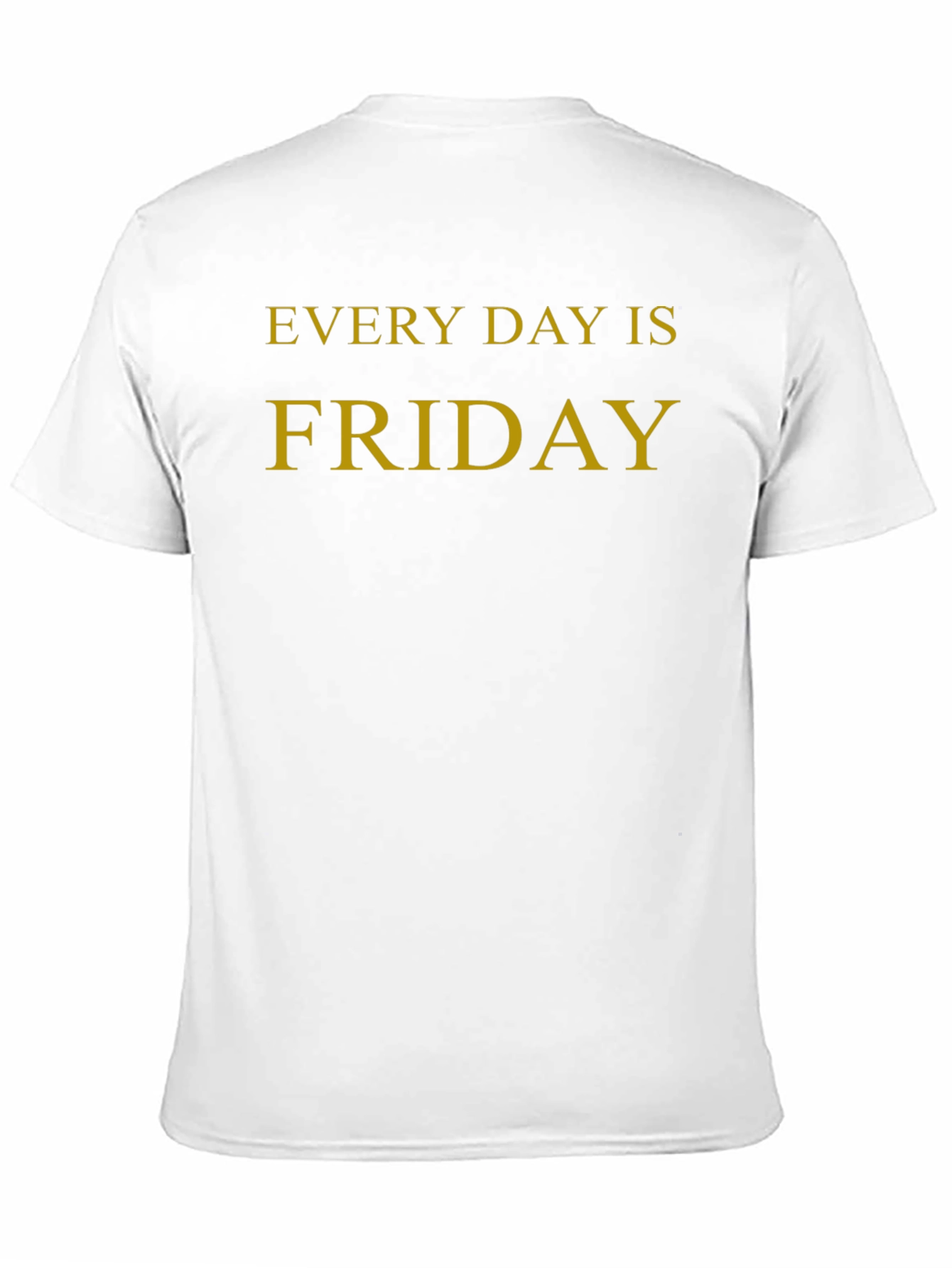 Every Day is Friday Graphic Tee - Black