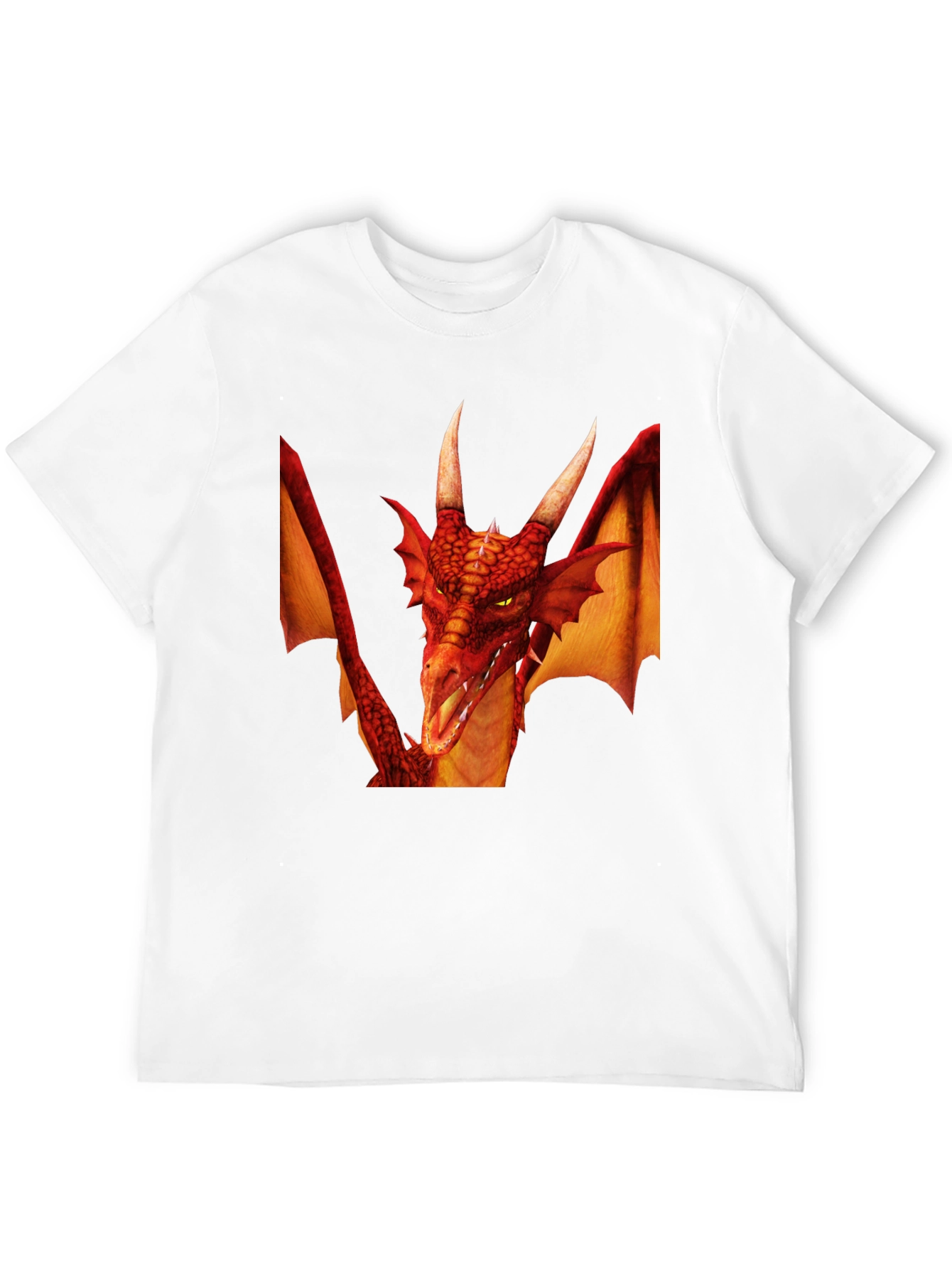 Dragon Graphic Tee - Fantasy Creature Shirt