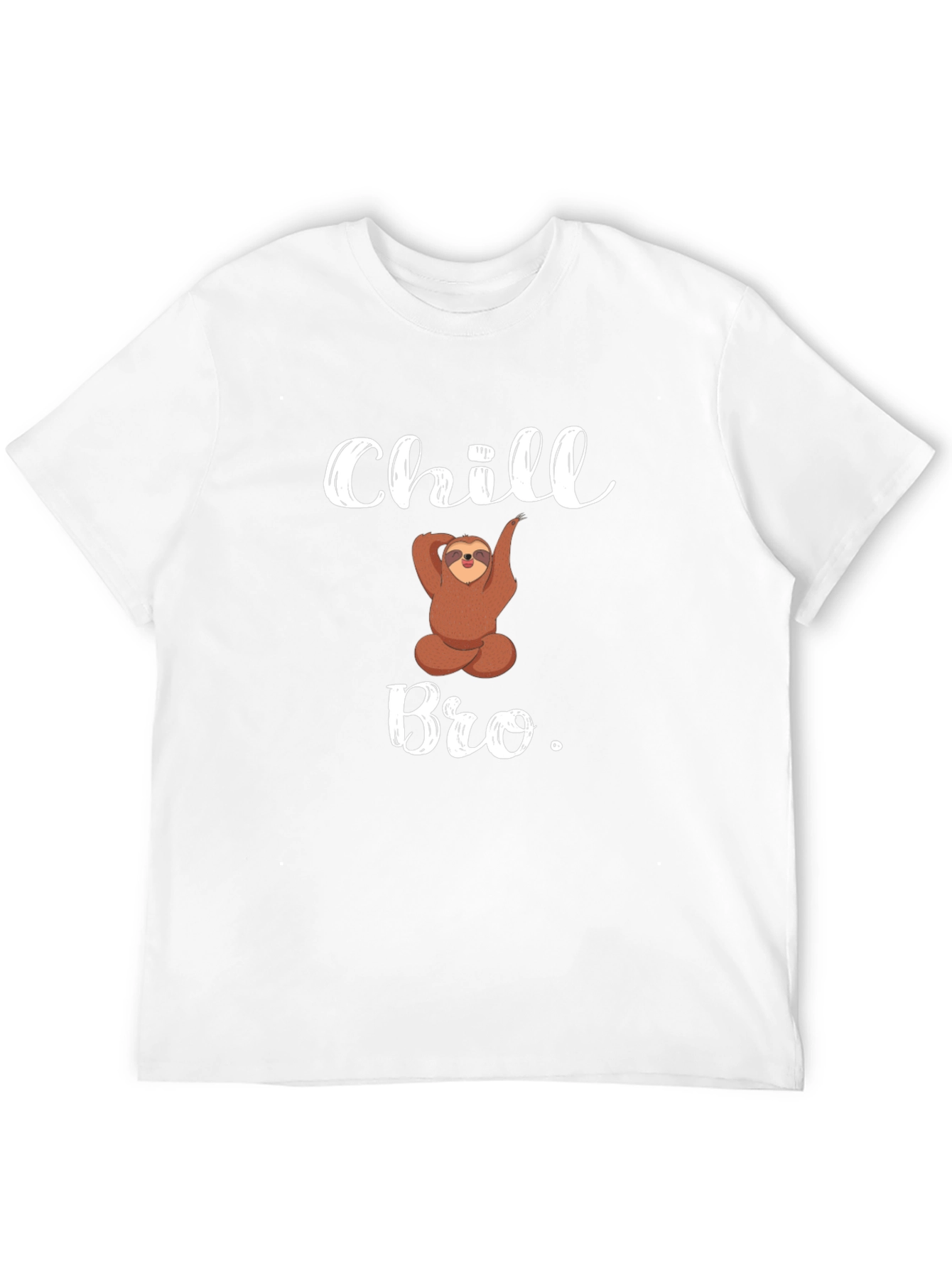 Chill Bro Sloth Graphic T-Shirt