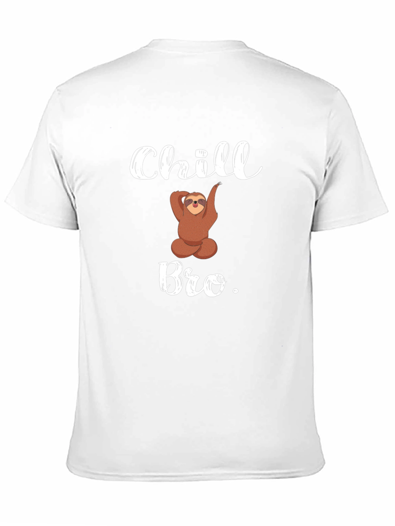 Chill Bro Sloth Graphic T-Shirt