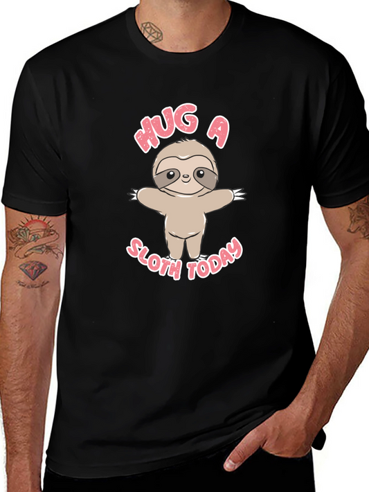 Hug A Sloth Today T-Shirt